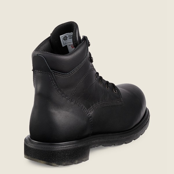 Mens Red Wing Supersole® 2.0 - 6-inch Csa Toe - Safety Boots Black - NUE274398